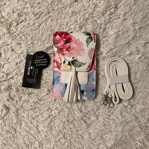 K. Carroll Floral Clutch